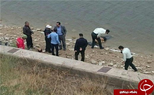 کشف دو جسد را  از کانال فرعی شریفیه قزوین +عکس