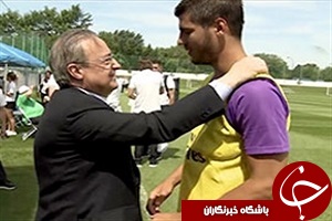 دیدار پرز با وازکز و موراتا بعد بازگشت به تمرینات+فیلم