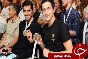 نشان ویژه روس ها بر سینه آزمون و عزت الهی
