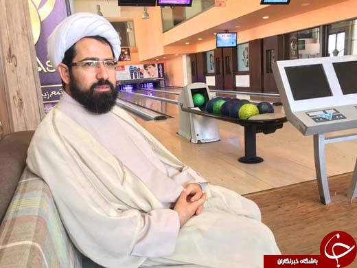 روحانی بیلیاردباز!