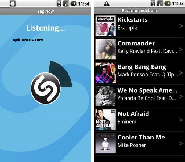 شناسایی خواننده موسیقی با نرم افزار Shazam Encore