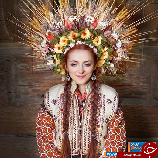 عکس/ نماد صلح؛پرتره های زیبایی از دختران جوان اوکراینی