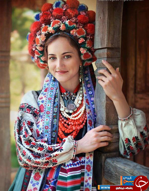 عکس/ نماد صلح؛پرتره های زیبایی از دختران جوان اوکراینی