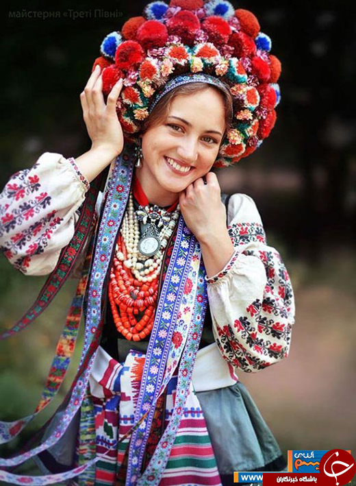 عکس/ نماد صلح؛پرتره های زیبایی از دختران جوان اوکراینی