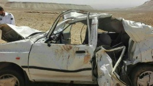 واژگونی پراید در محلات با 5 کشته و زخمی