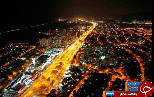 عکس/ نمایی زیبا از شهر میزبان المپیک