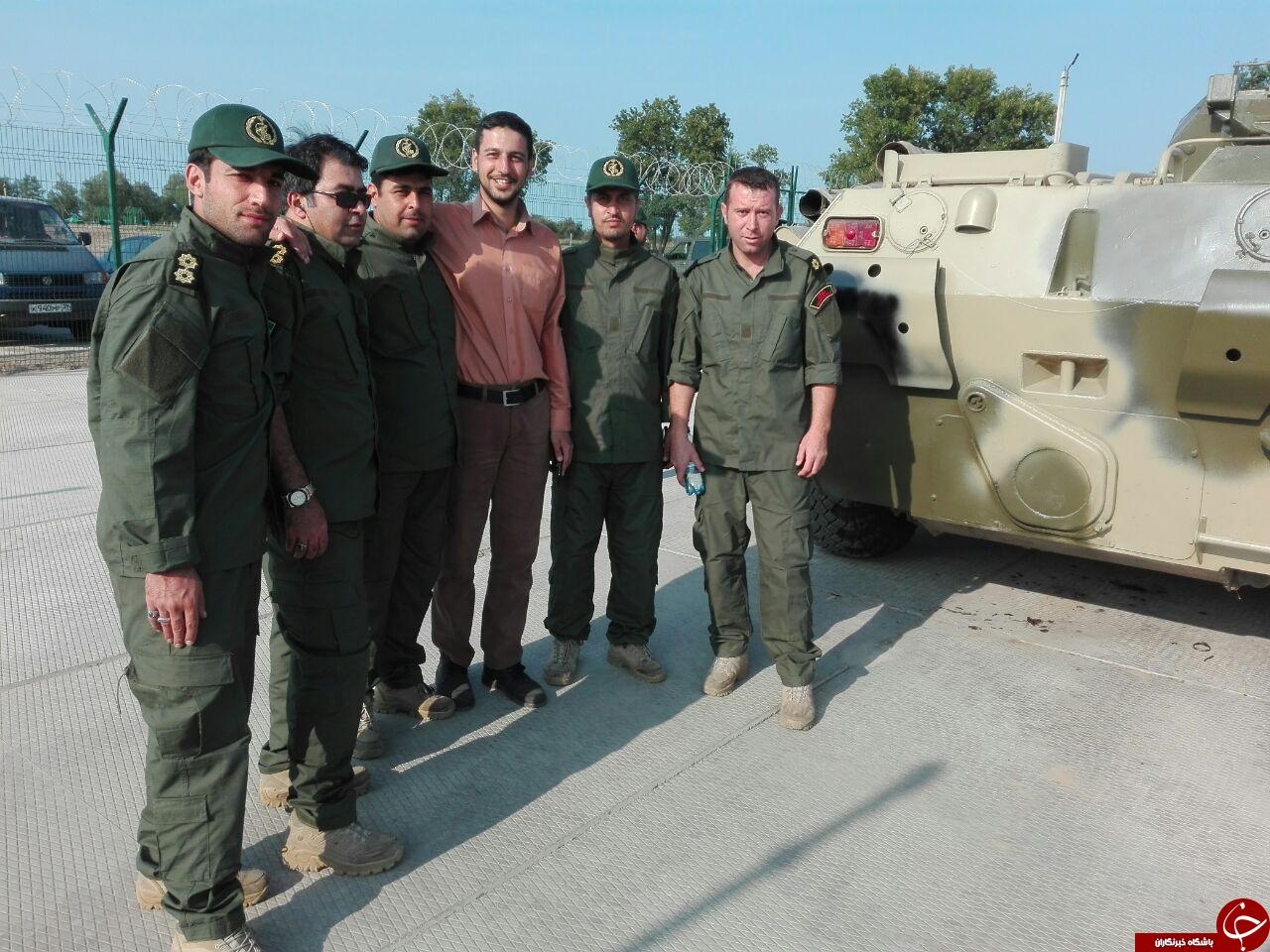 سلفی تکاوران سپاه پاسداران در روسیه
