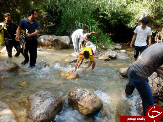 رودخانه رباط شهرستان باغ ملک پاکسازی شد + تصاویر