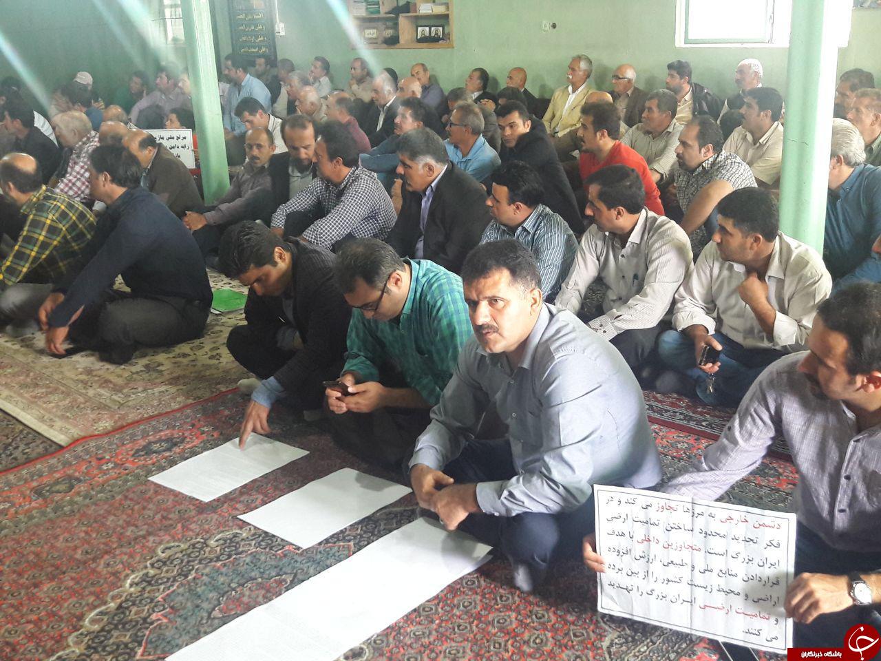 تجمع در اعتراض به روستا سازی در کلاردشت + تصاویر