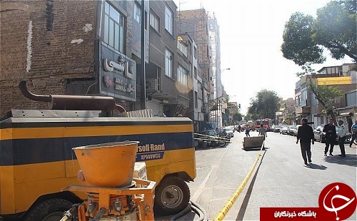 جزییات ریزش ساختمان مسکونی در خیابان آزادی/ خوشبختانه ساکنین در خانه نبودند+تصاویر