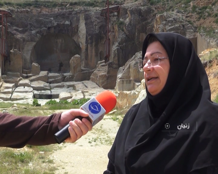 معبد داش کسن یا معبد اژدها بنایی صخره ای وزیبا در استان زنجان