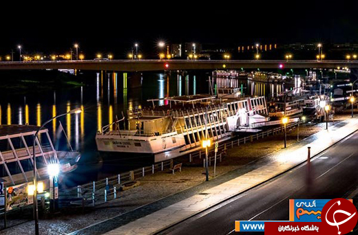 تصاویری از زیباترین شهر آلمان در شب