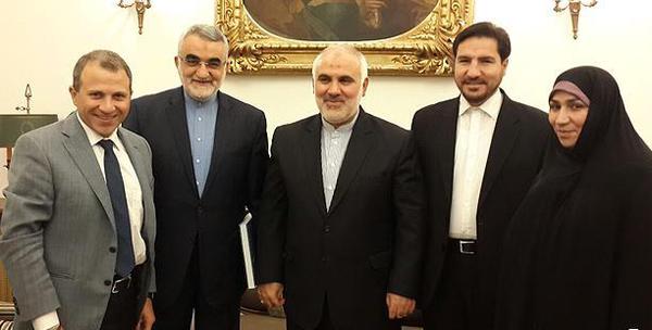 دیدار هیات پارلمانی کمیسیون امنیت مجلس با وزیرخارجه لبنان