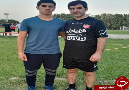 پسر کریم باقری بازیکن پرسپولیس شد (عکس)
