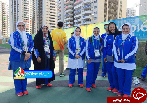 بانوان ورزشکار ایران در دهکده بازی های ریو+عکس