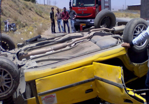 2 مصدوم در حادثه رانندگی
