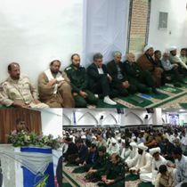 معارفه فرمانده جدید ناحیه مقاومت بسیج نهبندان