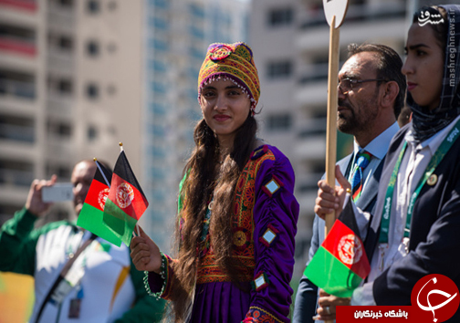 عکس/ لباس دختر افغان سوژه عکاسان المپیک