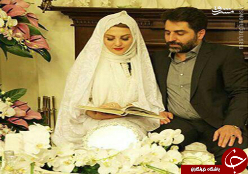 مجری زن تلویزیون ازدواج کرد +عکس