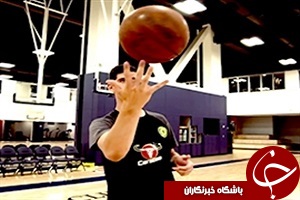 چالش بسکتبال تیبو کوردوا+فیلم