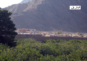 روستای ابارق نگینی سبز در دل کویر
