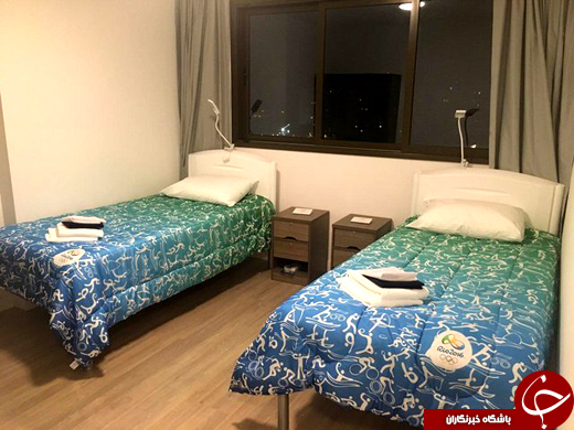تصاویری از محل اقامت ورزشکاران ایران در دهکده/ امکانات در حد المپیک نیست!