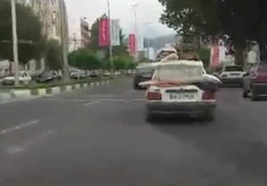 اسباب کشی با پراید! + فیلم