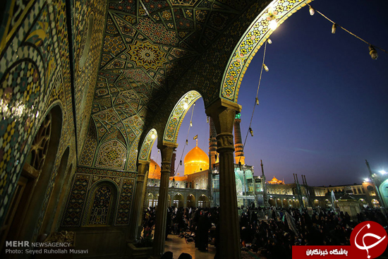 حرم حضرت معصومه(س) در شب میلاد+ تصاویر