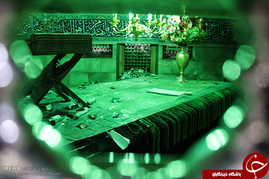 حرم حضرت معصومه(س) در شب میلاد+ تصاویر