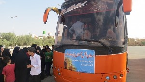 اعزام 87 دانش آموز زيارت اولی استان يزد به مشهد مقدس