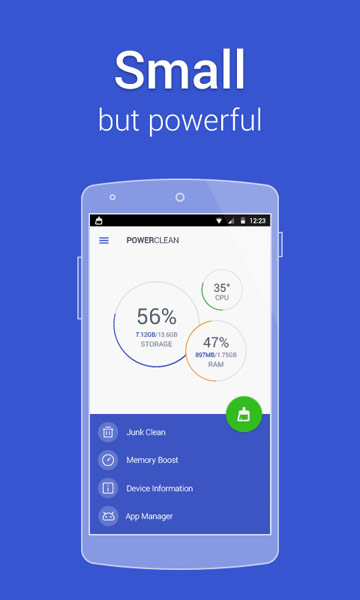 دانلود بهینه ساز سریع و کم حجم Power Clean