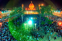 حرم شاهچراغ(ع) میزبان جشن میلاد حضرت معصومه (س)