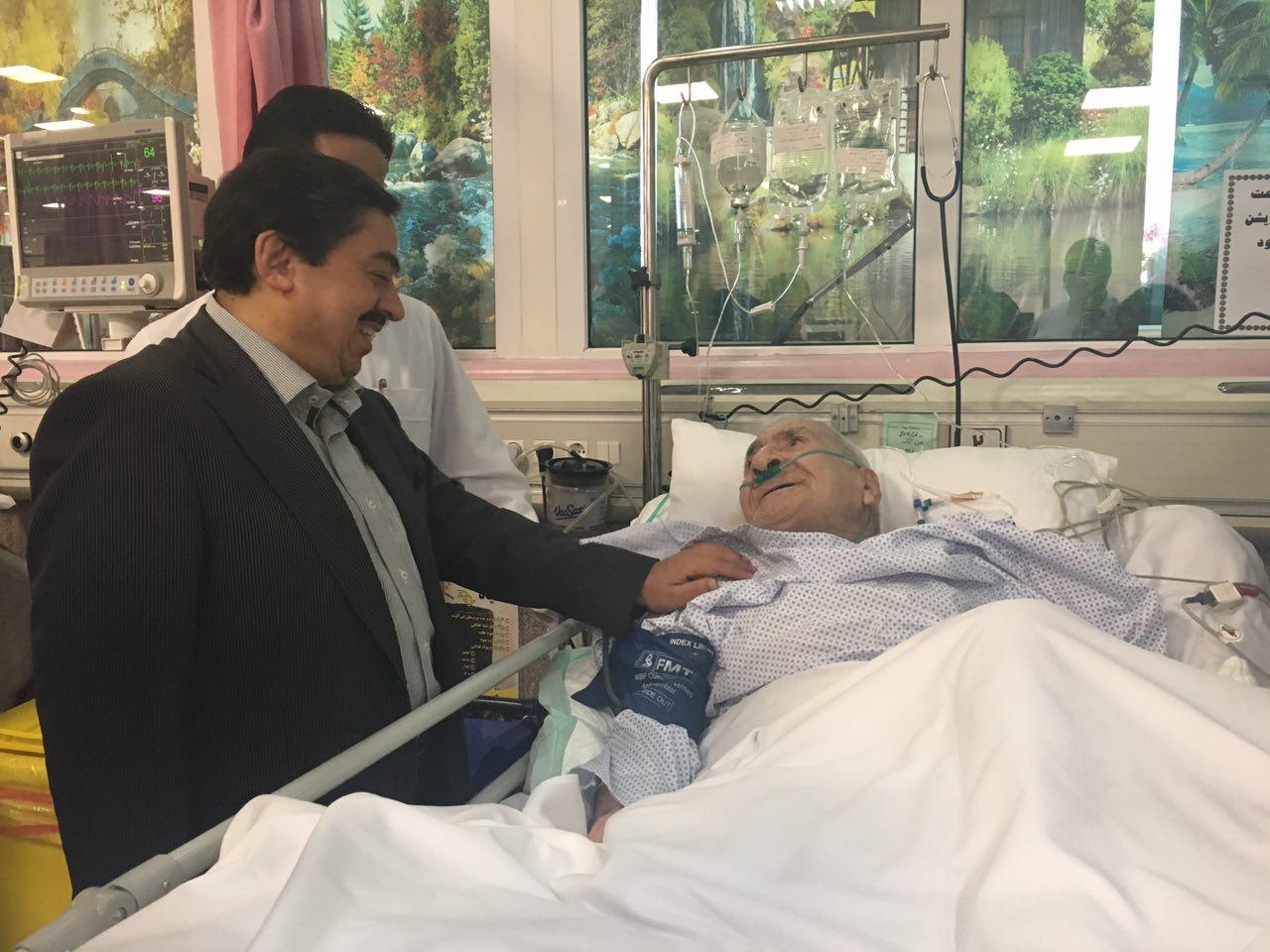 بازيد معاون درمان وزارت بهداشت از بيمارستان خاتم النبيا