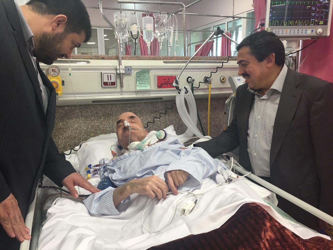 بازيد معاون درمان وزارت بهداشت از بيمارستان خاتم النبيا