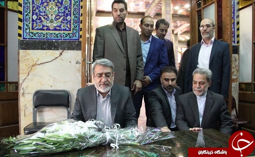 سفر وزیر کشور به یزد، به روایت تصویر!