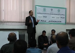 بازدید فرماندار از کلاس آموزشی مصرف بهینه آب