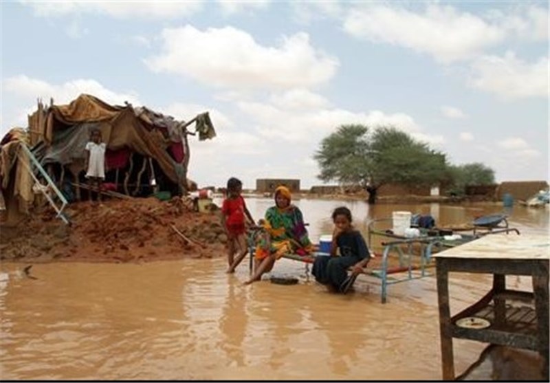 سیل در سودان موجب جان باختن 76 نفر و تخریب هزاران خانه شد