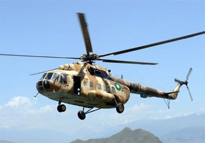 وزارت دفاع افغانستان سقوط بالگرد پاکستانی را بررسی می&zwnj;کند
