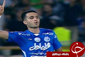 گل علی قربانی؛ استقلال_صنعت نفت آبادان+فیلم