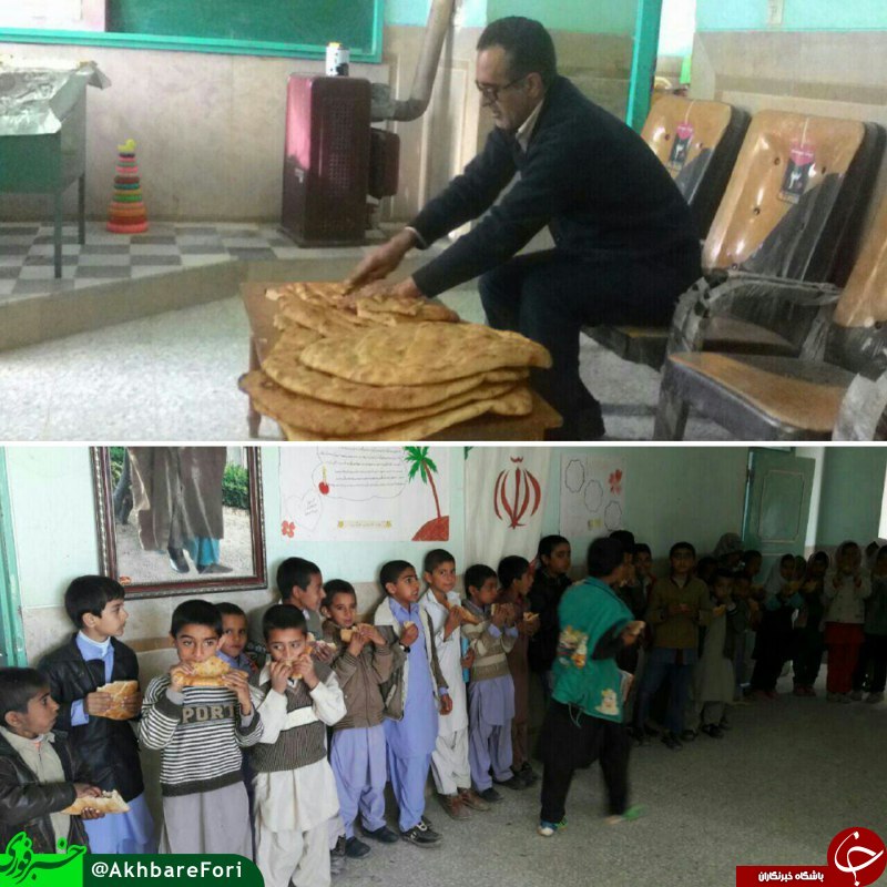 معلمی که برای دانش&zwnj;آموزانش پدری می&zwnj;کند