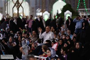 50هزارختم صلوات در حرم مطهر رضوی