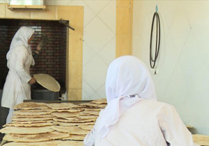 شهرت جهانی نان دست پخت بانوان شهر کمشچه اصفهان