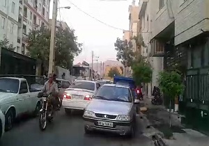 جای یک تابلو در این خیابان خالیست! + فیلم