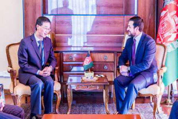 معاون وزارت خارجه افغانستان با سفیر چین دیدار کرد