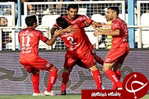 خلاصه بازی گسترش فولاد 0_1 پرسپولیس+فیلم