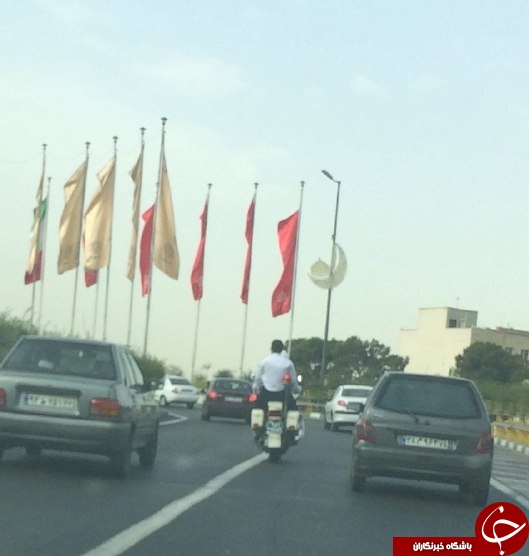 گرمای تابستان پلیس را هم کلافه کرد+تصاویر