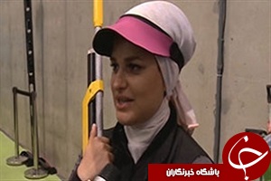 حواشی رقابت خدمتی و احمدی در تفنگ بادی ده متر+فیلم