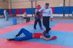 ناک اوت در 3 ثانیه اول بازی+فیلم
