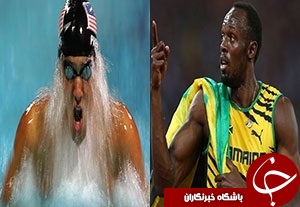 حضور سریع ترین مردان در خشکی و  آب جهان در المپیک ریو + فیلم