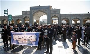 تشرف بیش از 2200 سالمند و معلول به حرم مطهر رضوی